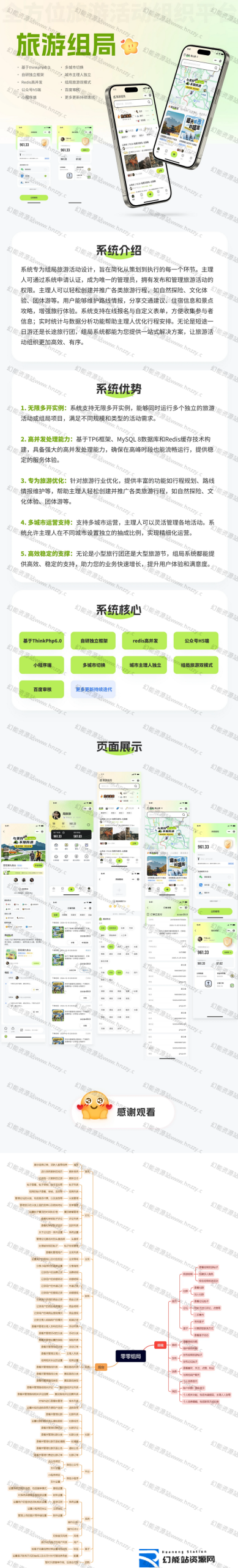 旅游组局系统前端源码